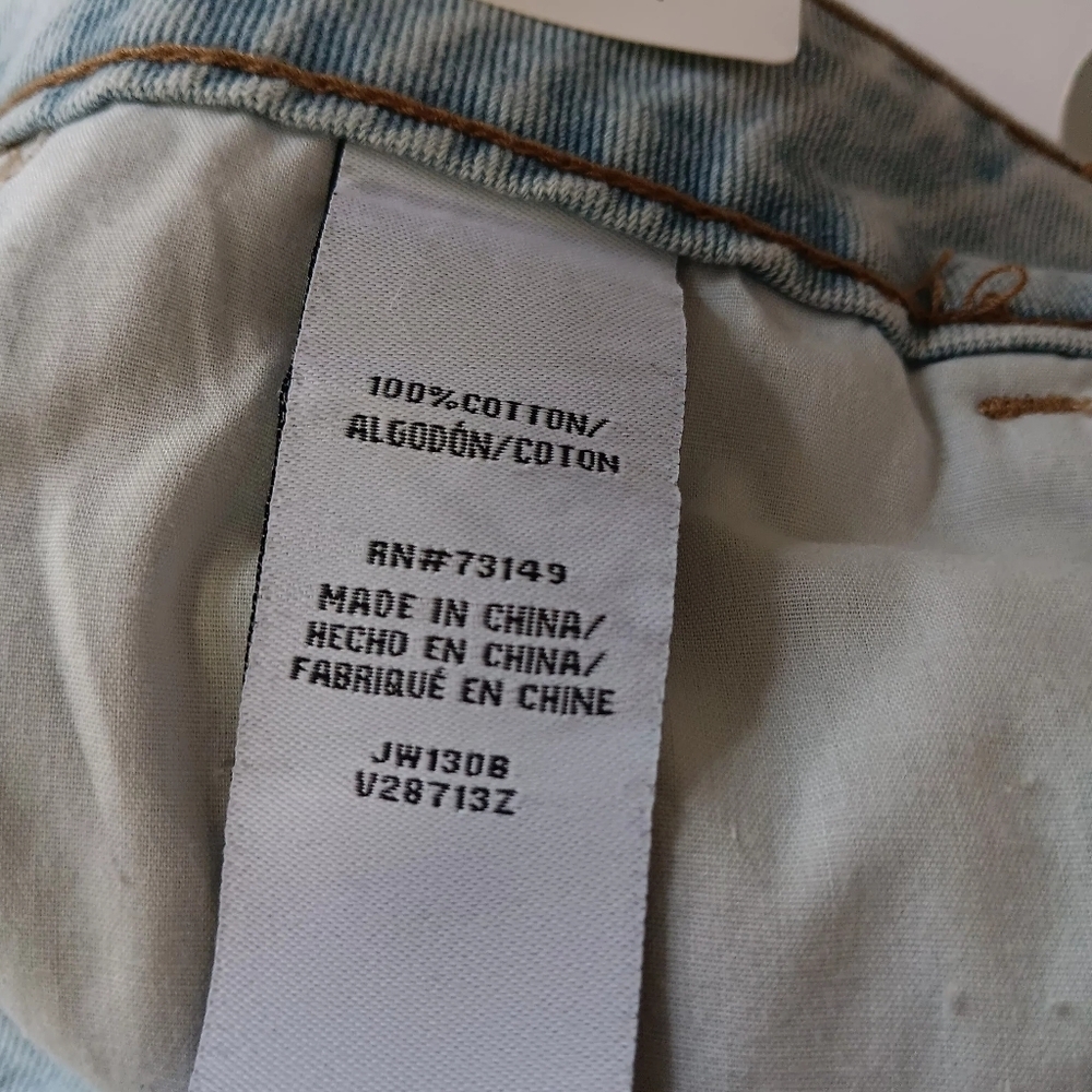 BB Jeans women's cargo pants,straight leg,Low rise,Ligh Blue,sz 9/29, Cotton. - Picture 14 of 17
